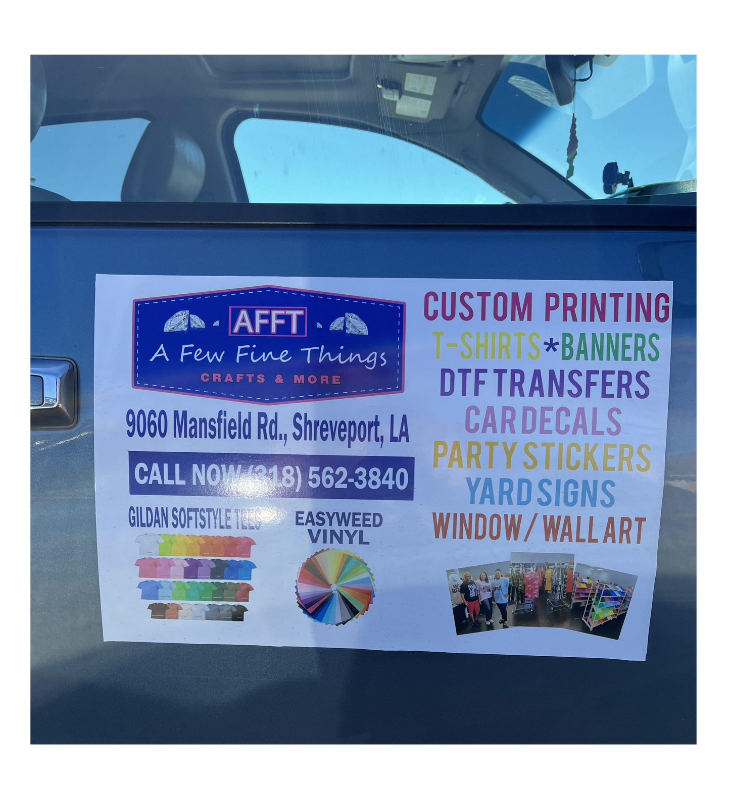 Custom Vehicle Magnets 18X24